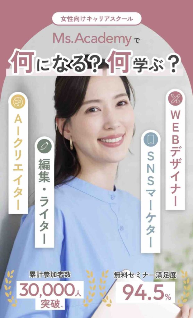 Ms.academy(ミスアカデミー) 評判 口コミ やばい