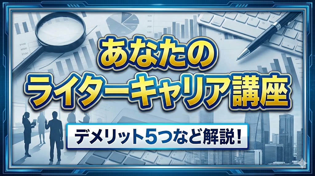 あなたのライターキャリア講座　評判　口コミ