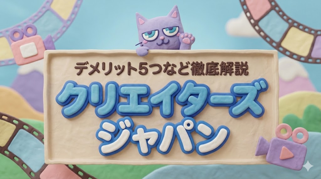 クリエイターズジャパンは怪しい？評判・口コミはやばい？デメリット5つなど徹底解説！
